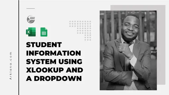 Video thumbnail for Make a Student Information System Spreadsheet