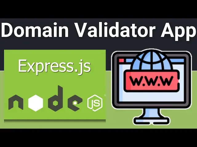Video thumbnail for Node js Express Project to Buid Bulk Domains Validator SEO Tool Using EJS & Javascript