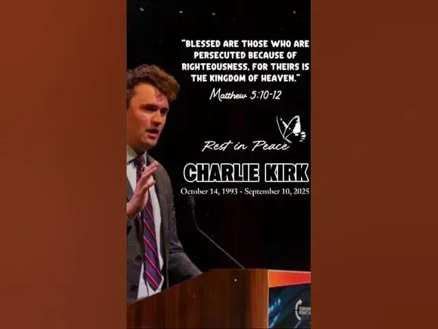 'Video thumbnail for RIP Charlie Kirk'