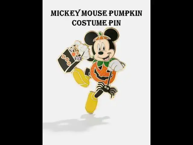 Video thumbnail for Disney Halloween Pins at Baublebar 🐈‍⬛ #disney #disneypins #halloween #shorts @baublebar