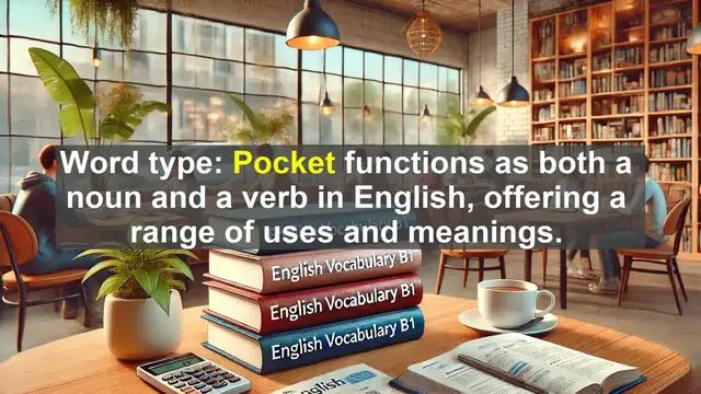 Video thumbnail for 2500 Must Know CEFR B1 Vocabulary - The Many Meanings of 'Pocket': More Than Just a Small Bag
