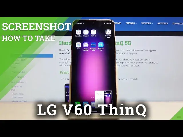 Video thumbnail for How to Take Screenshot in LG V60 ThinQ 5G – Capture Screen