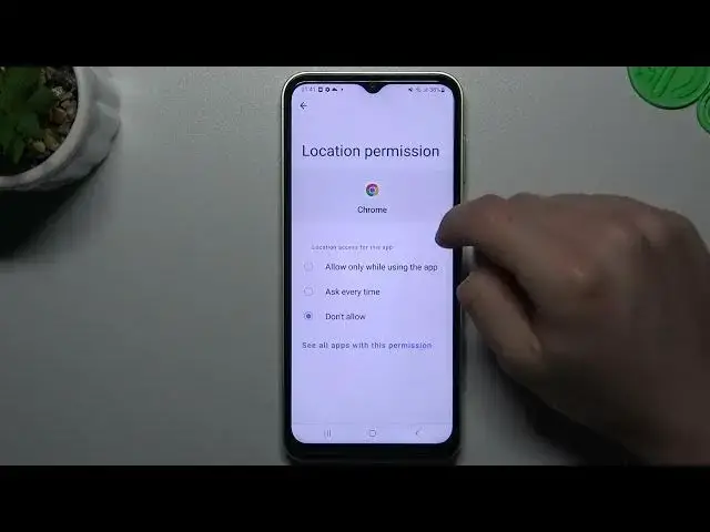 'Video thumbnail for Turn Off Location Tracking for App - Manage Apps Permissions on SAMSUNG Galaxy M04'