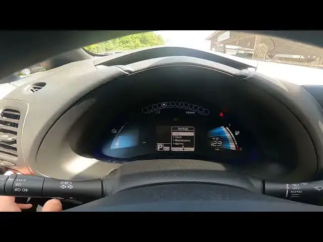 'Video thumbnail for How to Reset Tire Pressure Indicator in Nissan Leaf ( 2011 - 2017 )'