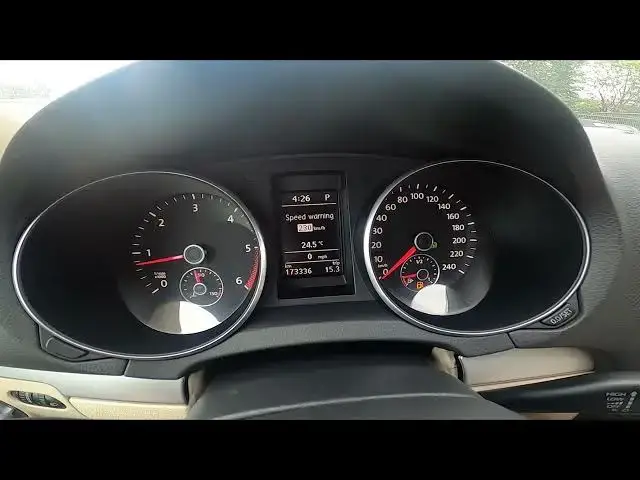 'Video thumbnail for How to Enable or Disable Speed Warning in Volkswagen Golf VI ( 2008 - 2016 )'