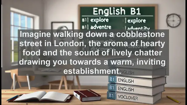 Video thumbnail for 2500 Must Know CEFR B1 Vocabulary - The Pub: More Than Just a Place to Drink