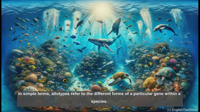 Video thumbnail for Allotype in biology