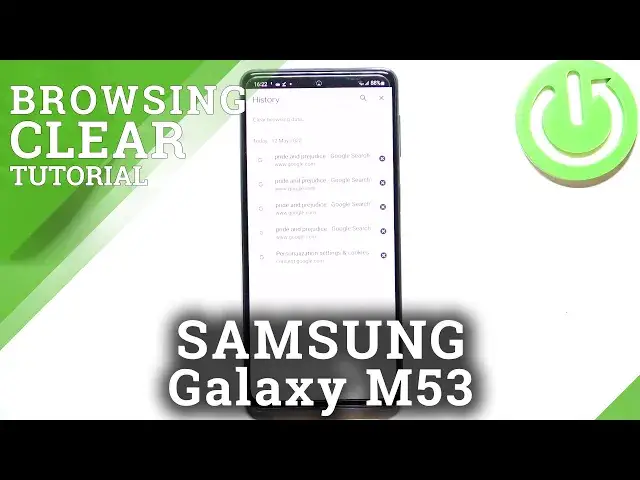 Video thumbnail for How to Clear Browsing Data on SAMSUNG Galaxy M53 - Remove Browsing History
