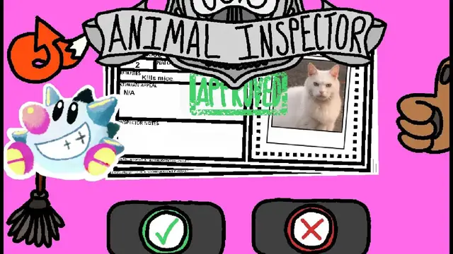 Video thumbnail for Let's Play Animal Inspector | Papers Please for pets!
