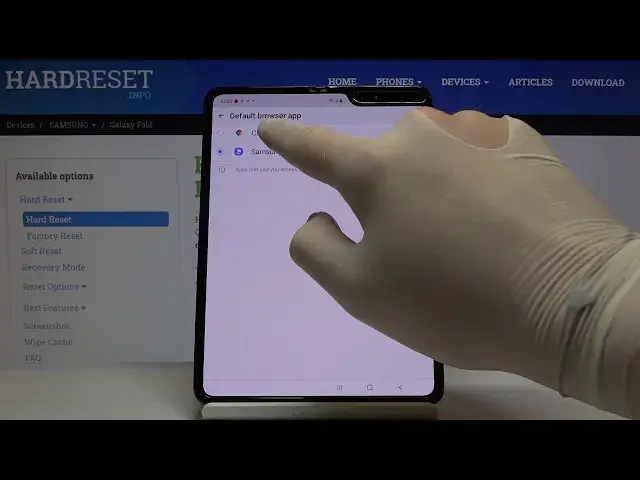 'Video thumbnail for How to Switch Default Apps on SAMSUNG Galaxy Fold – Manage Default Apps'