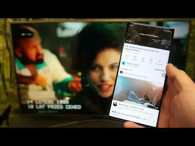Video thumbnail for How to Cast Samsung Galaxy S23 Ultra YouTube to TV? #s23ultra