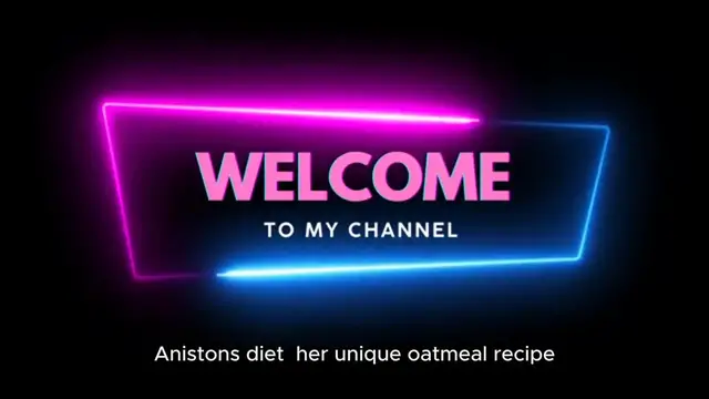 'Video thumbnail for Jennifer Aniston’s Unique Oatmeal Secret'