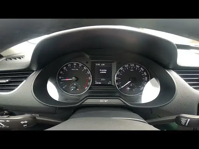 'Video thumbnail for How to Check Vehicle Info on Speedometer in Skoda Octavia III ( 2013 – 2020 ) - Manage Vehicle Info'