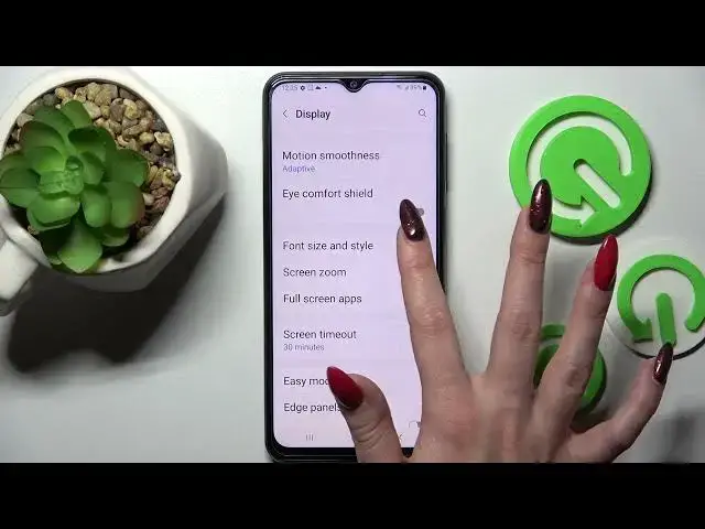 'Video thumbnail for Samsung Galaxy M23 - How To Adjust Font Size'