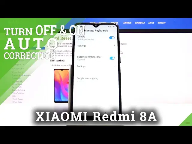 'Video thumbnail for How to Enable Predictive Text in Xiaomi Redmi 8A - Enter Text Correction Options'