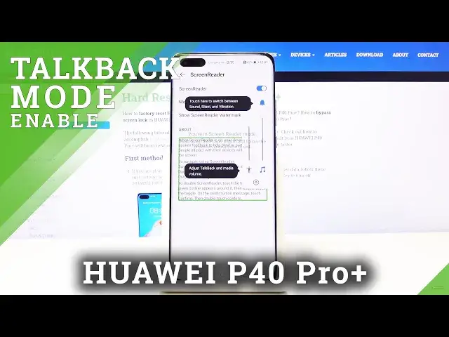 'Video thumbnail for How to Activate Talkback in Huawei P40 Pro+ | Screen Reader Usage'