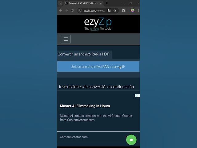 Video thumbnail for 📦 Convierte RAR a PDF en Tu Navegador | No Requiere Instalación De Software