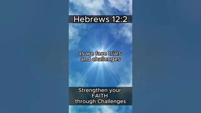Video thumbnail for 1111 GOD'S ENCOURAGEMENT FOR YOU TODAY: Hebrews 12:2 (Strengthen your FAITH through Challenges)