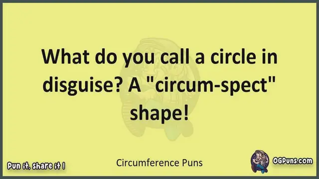 Video thumbnail for Circumference - Jokes, Puns, Wordplays, and Laughter