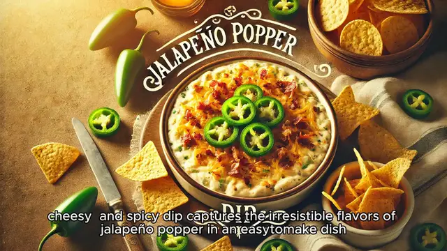 'Video thumbnail for Jalapeño Popper Dip '
