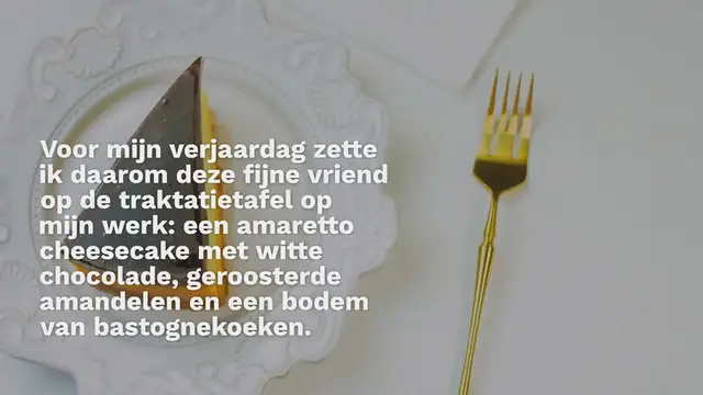 Video thumbnail for Amaretto_White_Chocolate_Cheesecake_Reci