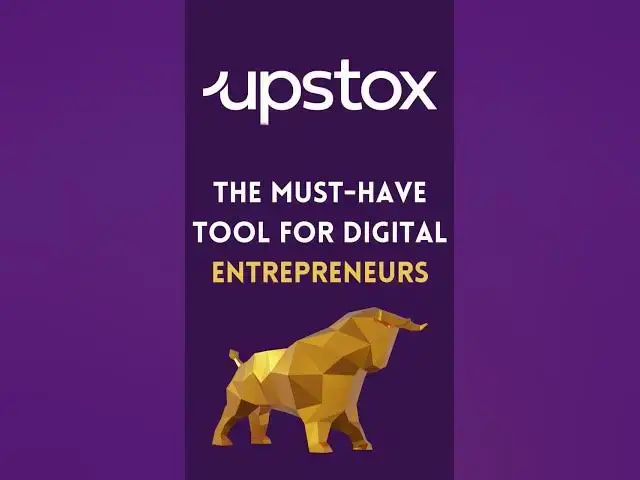 'Video thumbnail for Upstox: The Must-Have Tool for Digital Entrepreneurs! #shorts #upstox #trading #stockmarket'
