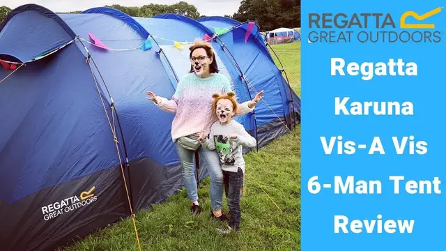 Video thumbnail for Regatta Karuna Vis-A Vis 6-Man Tent Review