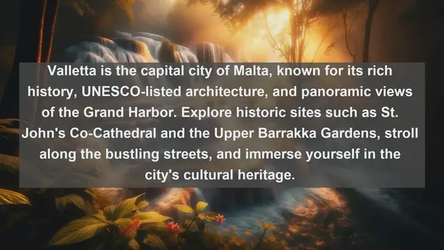 Video thumbnail for Exploring Malta: Top 10 Must-Visit Attractions in the Mediterranean Jewel