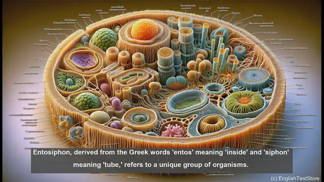 Video thumbnail for Entosiphon in biology - meaning, definition and examples