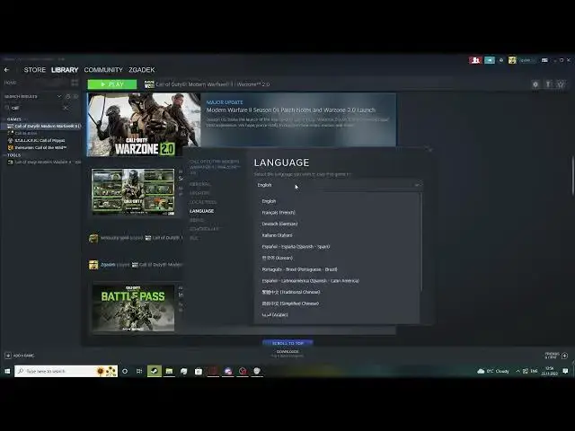 Video thumbnail for Call Of Duty Warzone 2.0 - How To Change Language