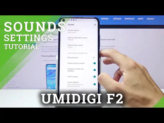 'Video thumbnail for How to Activate / Disactivate Touch Sounds in UMIDIGI F2 – Manage Touch Sounds'