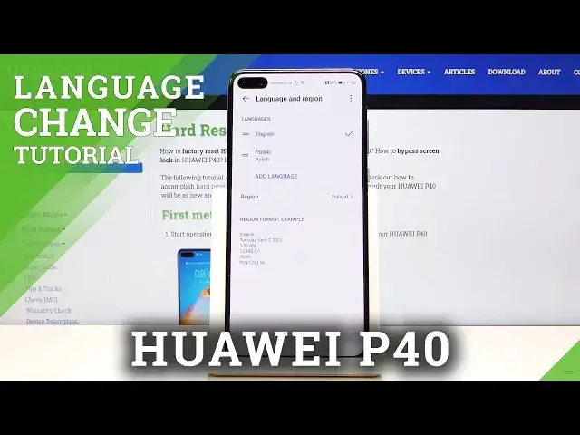 'Video thumbnail for How to Change Language in HUAWEI P40 – Language Settings'