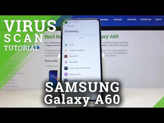 'Video thumbnail for How to Virus Scan SAMSUNG Galaxy A60 – Detect Malware'