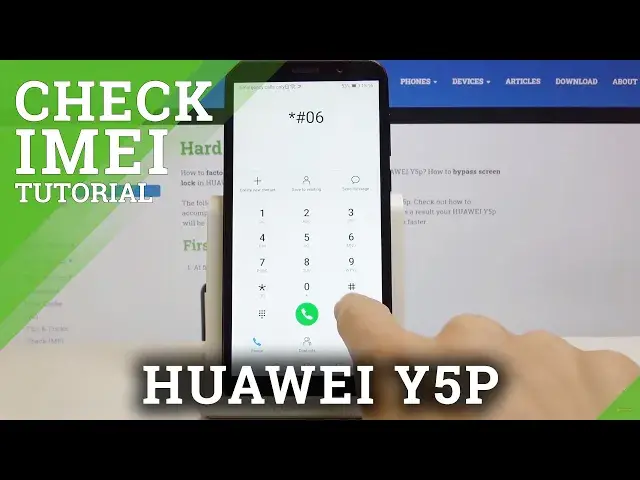 'Video thumbnail for How to Check IMEI / SN in HUAWEI Y5p – IMEI Status and Serial Number'