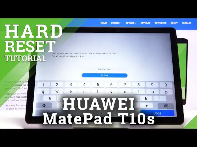 'Video thumbnail for How to Hard Reset HUAWEI MatePad T10S – Factory Reset by Recovery Mode'