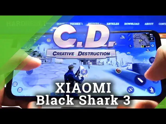 Video thumbnail for Creative Destruction on XIAOMI Black Shark 3 – Test Game Performance