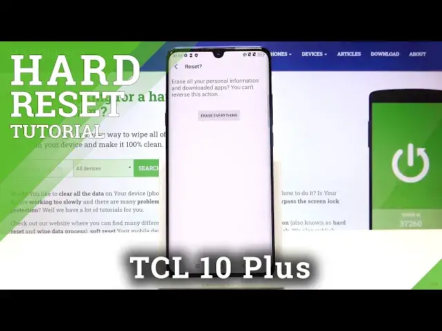'Video thumbnail for Hard Reset TCL 10 Plus – Factory Reset with Settings'