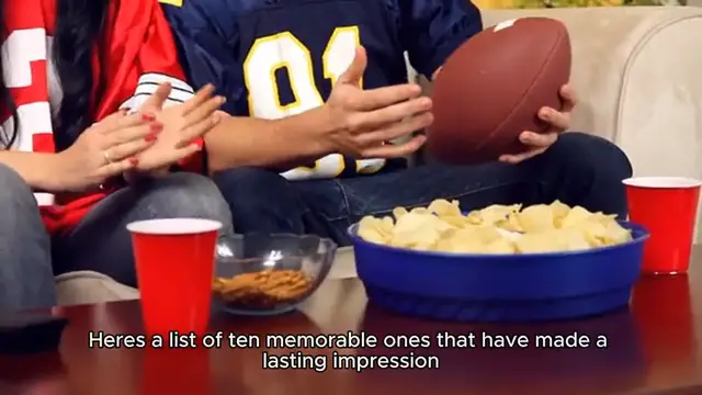 Video thumbnail for Top 10 Most Memorable Super Bowl Commercials