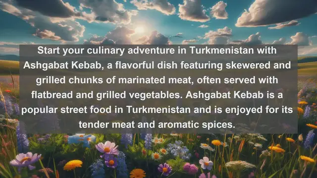 Video thumbnail for Taste of Turkmenistan: Top 10 Mouthwatering Turkmen Dishes You Must Try!