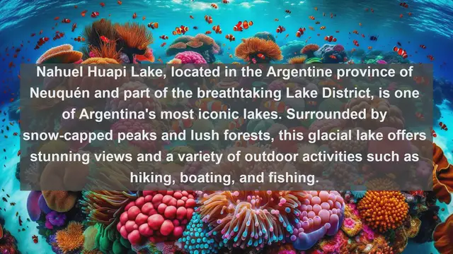 Video thumbnail for Exploring Argentina's Natural Wonders: Top 10 Famous Lakes You Must Visit