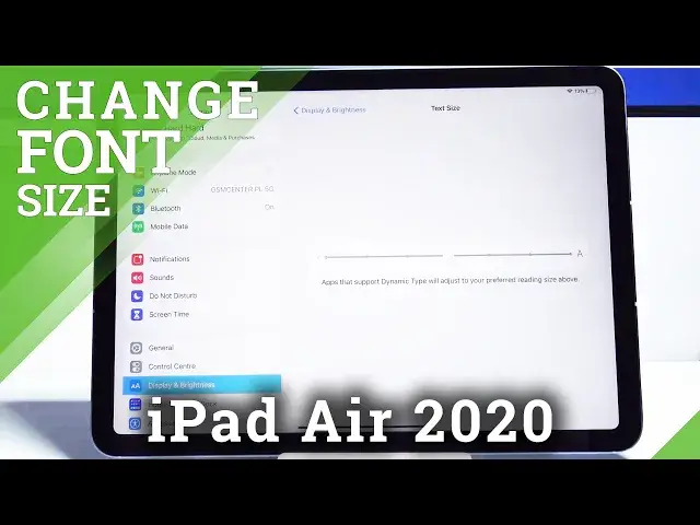 Video thumbnail for How to Change Font Size on iPad Air 2020 – Customize Font Text