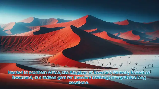 Video thumbnail for Discover Eswatini: Top 10 Destinations for Unforgettable Long Vacations