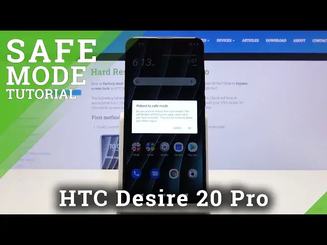 'Video thumbnail for How to Exit Safe Mode in HTC Desire 20 Pro – Run Your HTC Smartphone in Safe Mode'