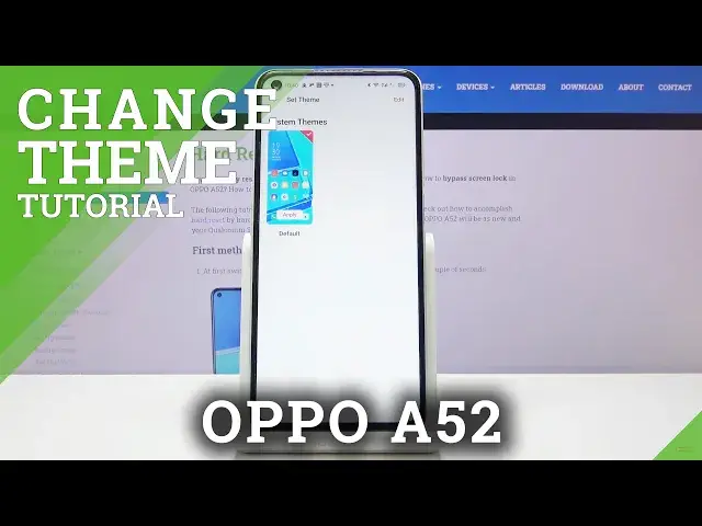 'Video thumbnail for How to Restore Default Theme in Oppo A52 – Theme Settings'