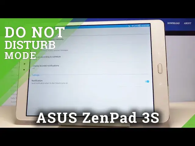 'Video thumbnail for How to Activate Do Not Disturb Mode in ASUS ZenPad 3S – Silent Mode'