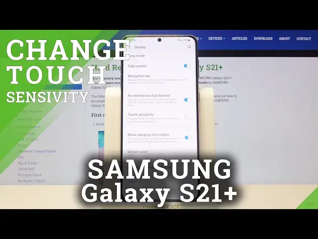 'Video thumbnail for How to Improve Fingerprint Sensor Sensitivity in Samsung Galaxy S21+?'