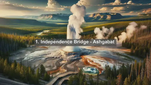 Video thumbnail for Exploring Turkmenistan's Architectural Marvels: Top 10 Famous Bridges