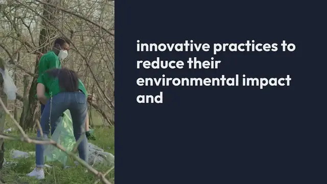 Video thumbnail for Sustainability Efforts In Botanical Gardens