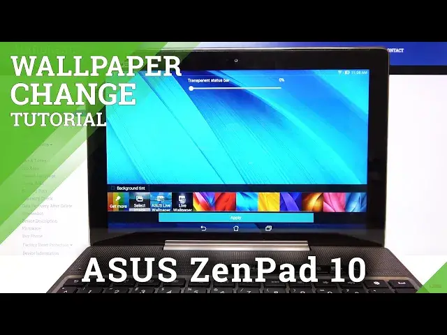 Video thumbnail for How to Change Wallpaper in ASUS ZenPad 10 – Set Wallpaper