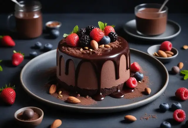 Video thumbnail for Best Vegan Chocolate Dessert recipe